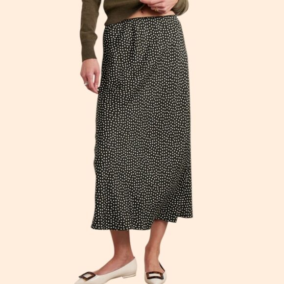 Doen Dresses & Skirts - Doen Elowena Polka Dot Midi Skirt